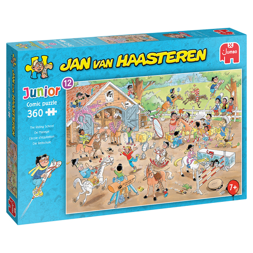 Jan Van Haasteren Junior De Manege 360 Stukjes Puzzel