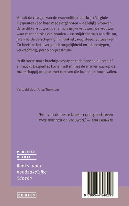 King Kong Theorie Virginie Despentes Boek Bruna