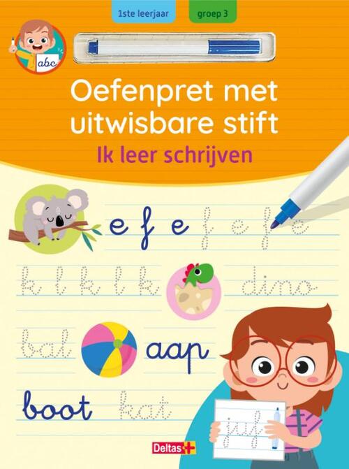 Oefenpret Met Uitwisbare Stift Ik Leer Schrijven Centrale Uitgeverij