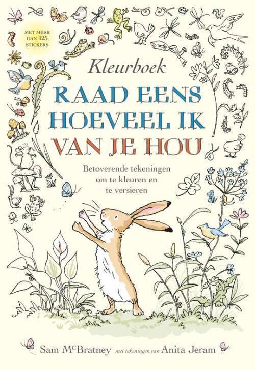 Kleurboek Raad Eens Hoeveel Ik Van Je Hou Sam McBratney Boek