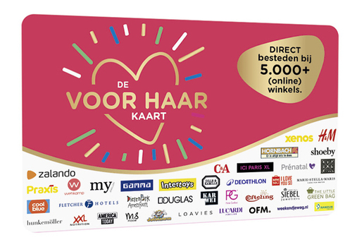 De Cadeaukaart Voor Haar Digitale Cadeaukaart