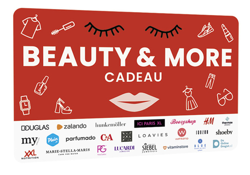Beauty En More Cadeau Digitale Cadeaukaart