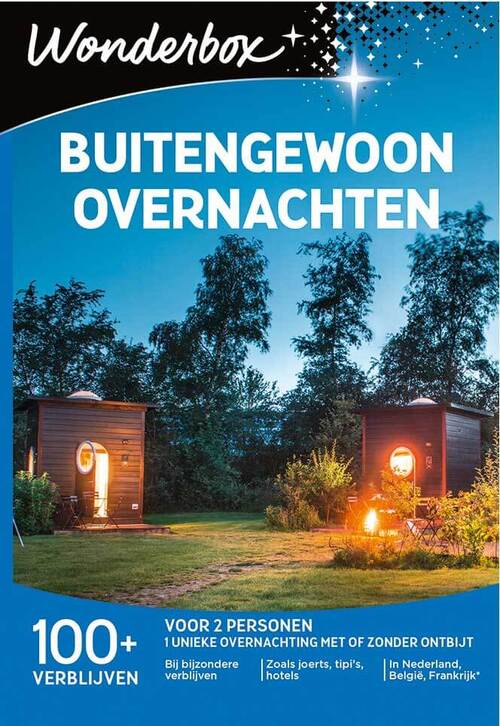 Buitengewoon Overnachten Digitale Cadeaukaart