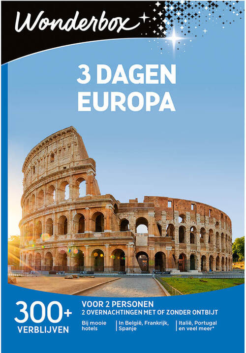 3 Dagen Europa Digitale Cadeaukaart