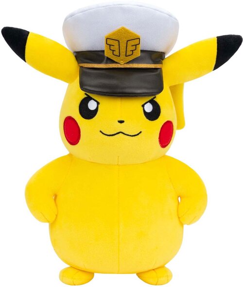 Captain Pikachu - Pokémon Pluche / Knuffel 20CM