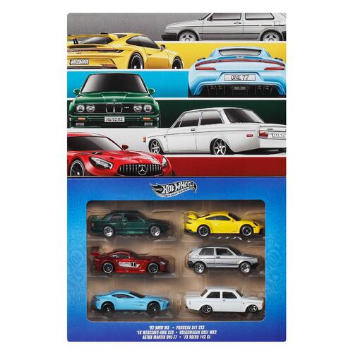 Hot Wheels Silver Series Euro Style Multipack