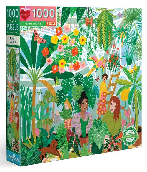 Eeboo - Plant Ladies (1000 Stukjes)