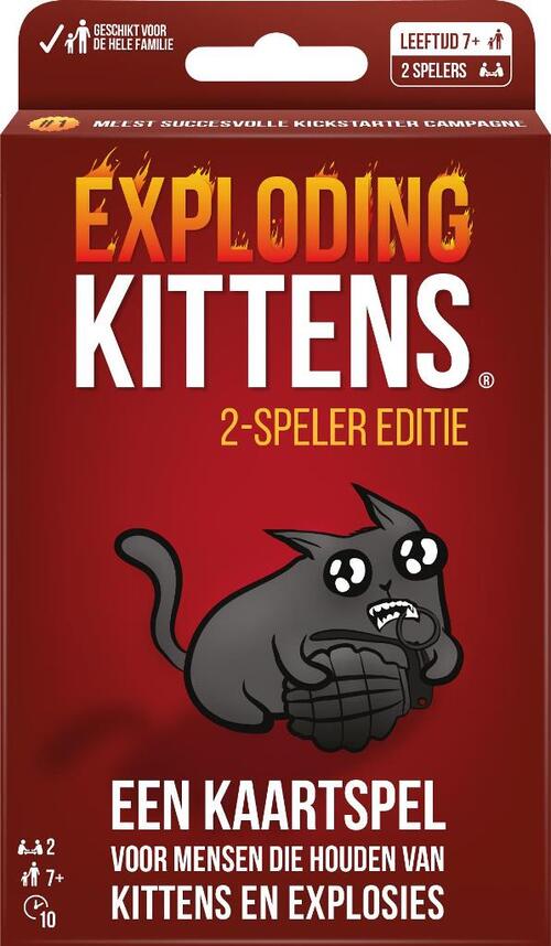 Exploding Kittens - 2 Speler Editie