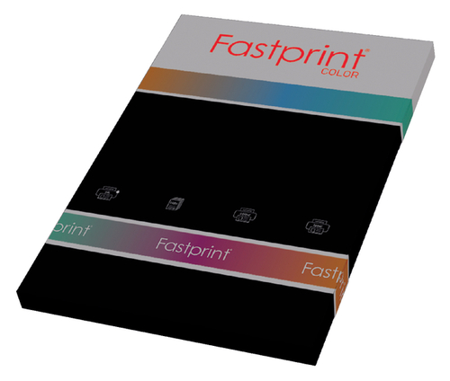 Kopieerpapier Fastprint A4 80GR Zwart 100Vel