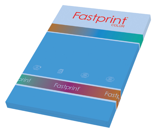 Kopieerpapier Fastprint A4 80GR Diepblauw 100Vel