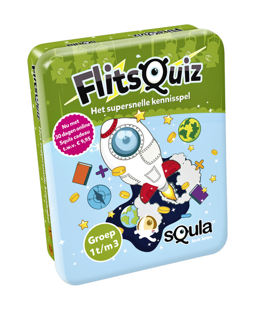 Kaartspel Squla Flitsquiz Groep 1/2/3