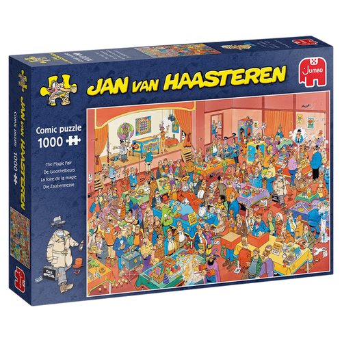 Puzzel Jan Van Haasteren De Goochelbeurs 1000 Stukjes