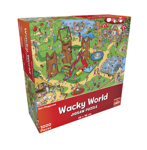 Puzzel Wacky World Kid's Playground 1000 St