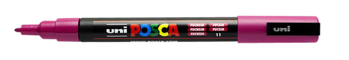 Verfstift Posca PC3M F Fuchsia
