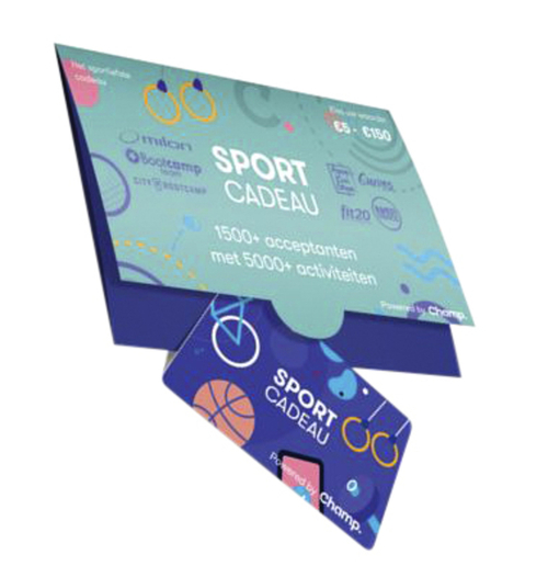 Cadeaukaart Leeg Env Sportcadeau