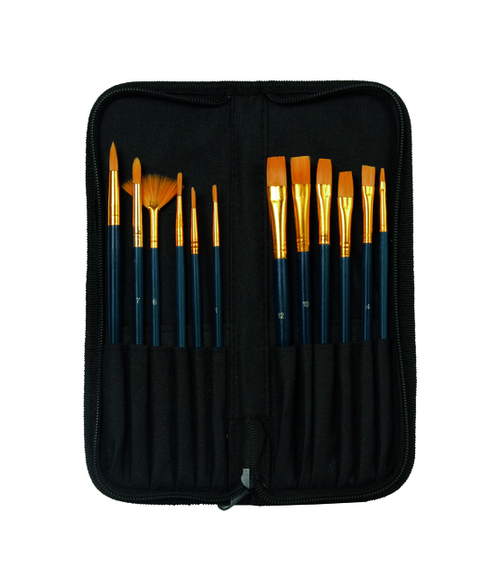 Kwasten Set Conda Synthetisch 12 Stuks In Etui