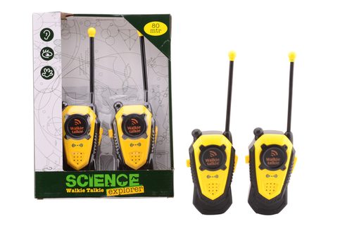 Science Explorer Walkie Talkie Bereik ± 80 Mtr.