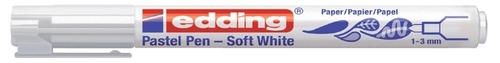 Viltstift Edding 1500 Soft Wit