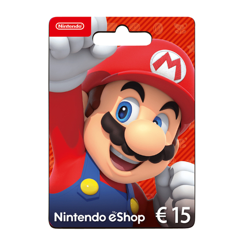Cadeaukaart + Hangtag Nintendo 15