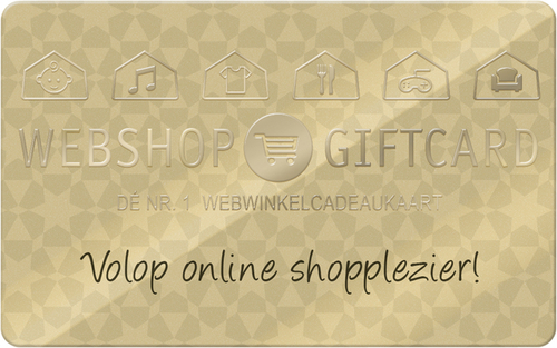 Cadeaukaart + Envelop De Webshop Giftcard