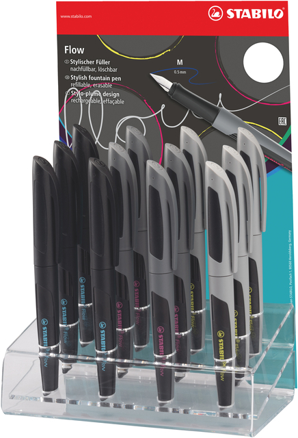 Vulpen Stabilo Flow Active Medium Assorti