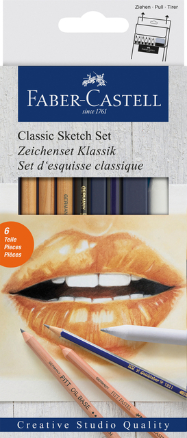Potlood Faber-Castell Goldfaber Classic 6-Delig