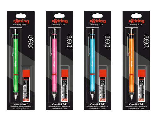Vulpotlood Rotring Visuclick 2B 0.5MM Assorti