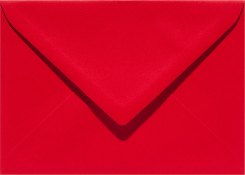 Envelop Papicolor Ea5 156X220MM Rood Pak À 6 Stuks