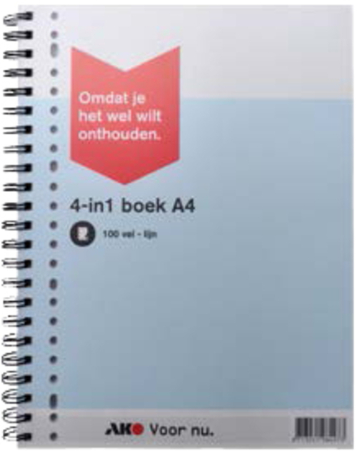 Ako Collegeblok 4-In-1 100V