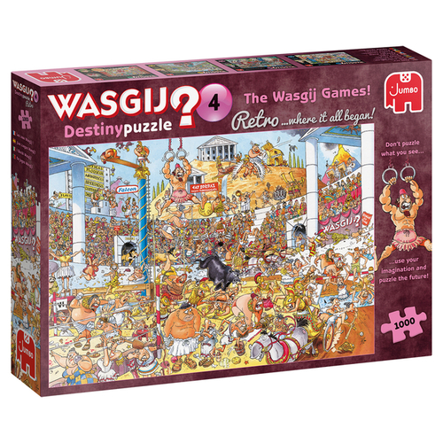 Puzzel Wasgij 4 Retro Destiny 1000st