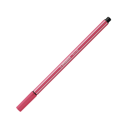 Viltstift Stabilo Pen 68/49 Medium Aardbeienrood