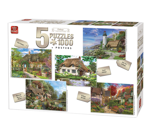 Puzzel 5In1 Cottages