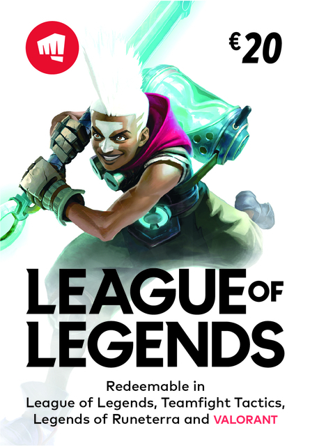 Cadeaukaart Leeg + Hanger League Of Legends