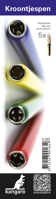 Kroontjespen Kangaro Incl 5 Kroontjes BL