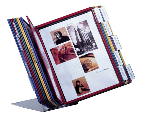 Bureaustandaard Durable Vario Met 20-Tassen A4 Metaal