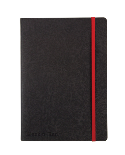 Notitieboek Oxford Black n' Red A5 Business Journal 72Vel Lijn