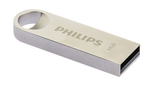 Usb-Stick 2.0 Philips Moon Vintage Silver 64GB