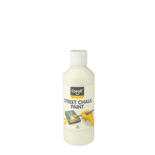 Stoepkrijtverf Creall Chalk Paint 250ML Wit