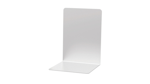 Boekensteun Maul Aluminium 16X15X21CM Set 2 Zilver