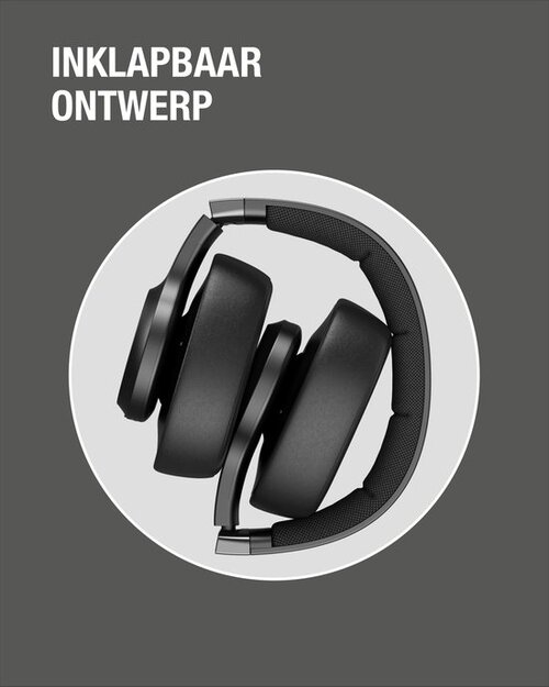 Clam 2-Wireless Over-Ear Headphones FNR-Storm Grey