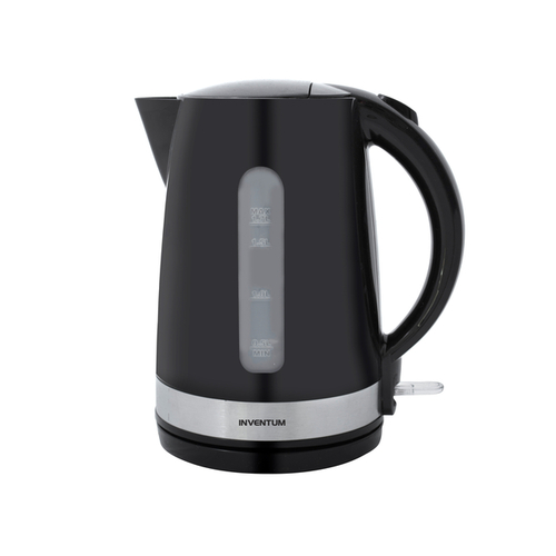 Waterkoker Inventum 1.7Liter Zwart Met RVS