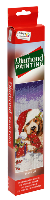 Diamond Painting Hond 30X40CM