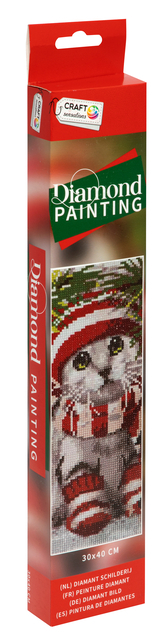 Diamond Painting Kat 30X40CM