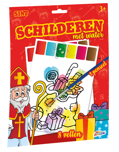 Sint Schilderen Met Water A4