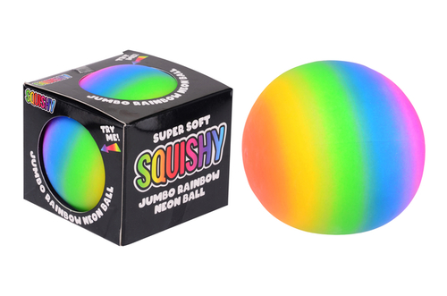 Jumbo Neon Regenboog Bal