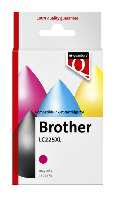 Quantore Inktcartridge Quantore Alternatief TBV Brother LC225XL Rood ...