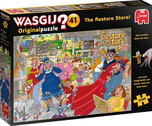 Puzzel Wasgij Original 41 Motormake-Over 1000st