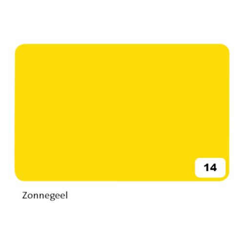 Fotokarton Folia 2-Zijdig 50X70CM 300GR Nr14 Zonnegeel