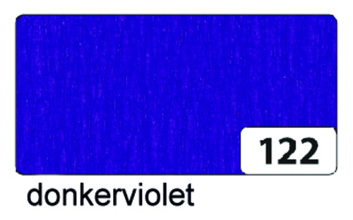Crêpepapier Folia 250X50CM Nr122 Donker Violet