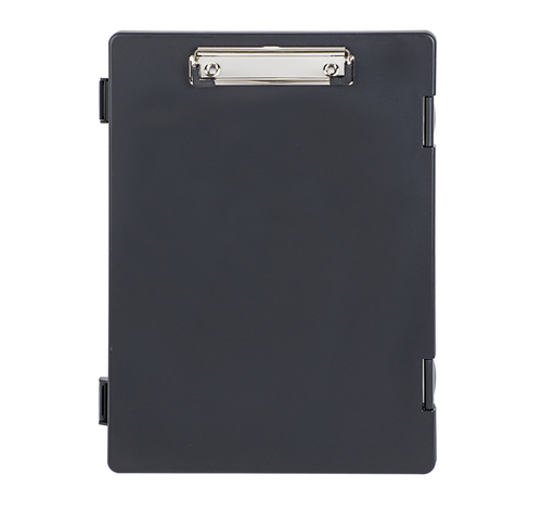 Klembordkoffer Maultred A4 Staand Met Opbergvak Zijopening PP Zwart